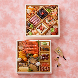 和・洋二段重「梅」(3~4人前) | 婦人画報のおせち