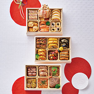贅尽くし ご馳走三段重(4人前) | 婦人画報のおせち
