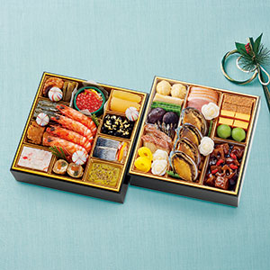 おせち二段重(4人前)