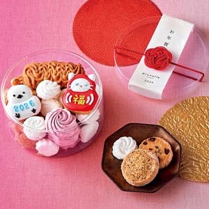 ミニクッキーBOX-お年賀- 6種