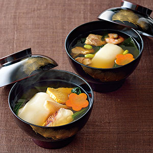 真鯛と鶏肉のお雑煮 2種6食