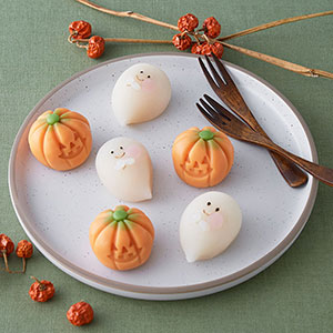 ハロウィンの上生菓子 2種6個
