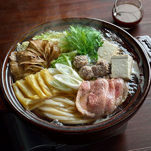 京の鴨鍋うどんすきセット 4~6人前