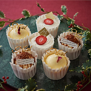クリスマスフリルチーズケーキ 3種6個