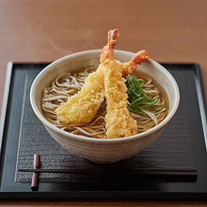 渡月庵 海老天馳走そば 3食