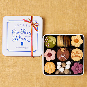 グルテンフリー2026干支クッキー缶 10種